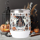 Vriendelijk Boek Halloween Ghost Modern Script Spo