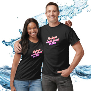 Vriendelijk Citaten Zwart Persoonlijk T-shirt