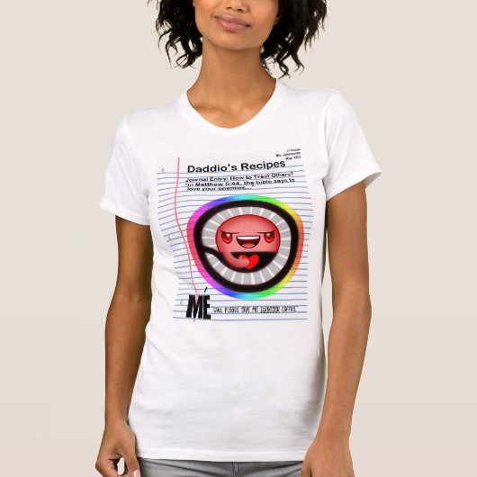 Vriendelijk Dames T-Shirt (Voorkant)