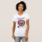 Vriendelijk Dames T-Shirt (Voorkant volledig)