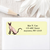 vriendelijk keukenetiket etiket (Insitu)