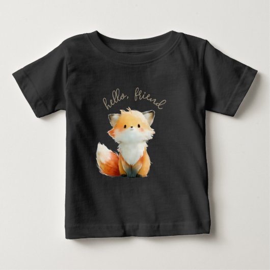 Vriendelijk Klein Vos T-Shirt (Voorkant)