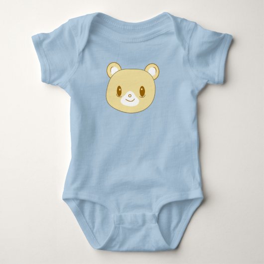 VRIENDELIJK Kleine Babybeer WELP Romper (Voorkant)