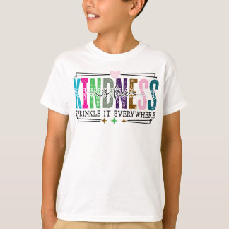 Vriendelijk ontwerp t-shirt