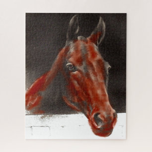 vriendelijk paard legpuzzel
