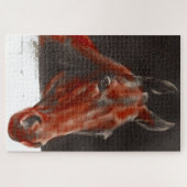 vriendelijk paard legpuzzel (Horizontaal)