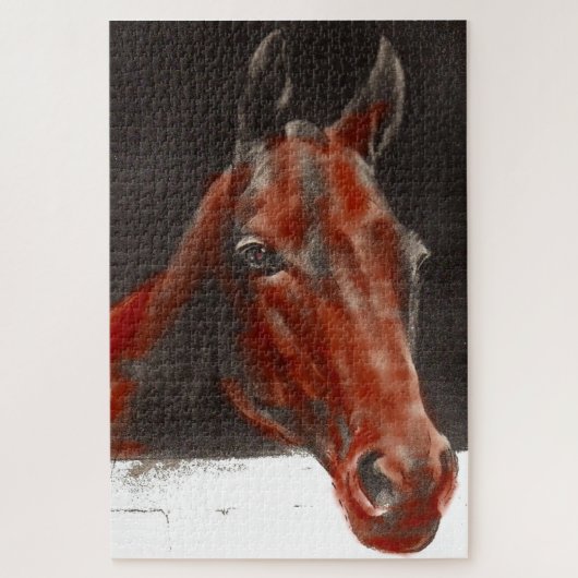 vriendelijk paard legpuzzel (Verticaal)