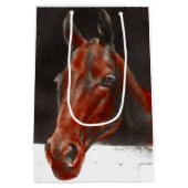 vriendelijk paard medium cadeauzakje (Achterkant)