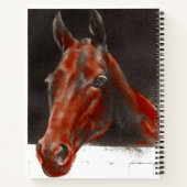 vriendelijk paard notitieboek (Achterkant)