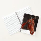 vriendelijk paard notitieboek (Binnen)