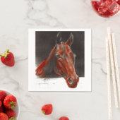 vriendelijk paard servet (Insitu)