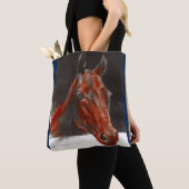 vriendelijk paard tote bag (Dichtbij)