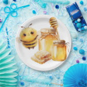 vriendelijk papieren bordje (Feest)