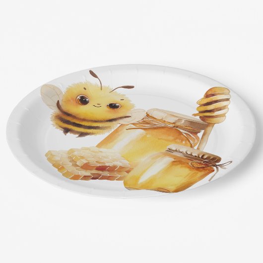 vriendelijk papieren bordje (Gekanteld)