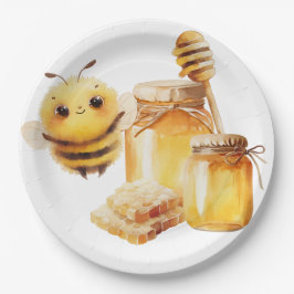 vriendelijk papieren bordje