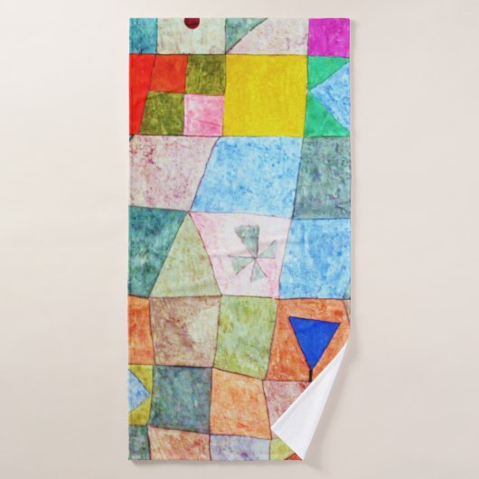 Vriendelijk spel, Paul Klee Badhanddoek (Badhanddoek)