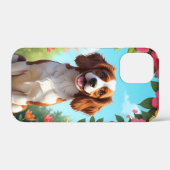 Vriendelijk uitziende hond Case-Mate iPhone case (Achterkant (horizontaal))