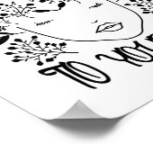 Vriendelijk voor je geest Geestelijke Gezondheid B Poster (Hoek)