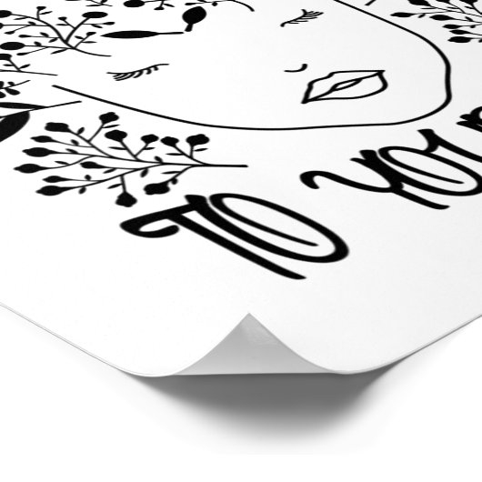 Vriendelijk voor je geest Geestelijke Gezondheid B Poster (Hoek)