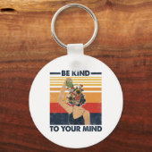 Vriendelijk voor je geest voor mentale gezondheids sleutelhanger (Voorkant)