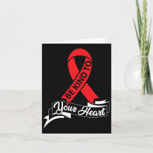 Vriendelijk voor je hart - Bewustzijn van hartziek Kaart