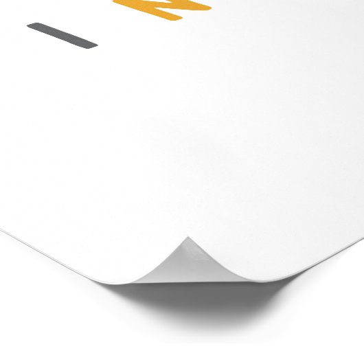 vriendelijk zijn. Poster en Prints (Hoek)