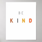 vriendelijk zijn. Poster en Prints (Voorkant)