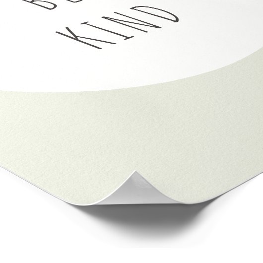 vriendelijk zijn. Poster en Prints (Hoek)