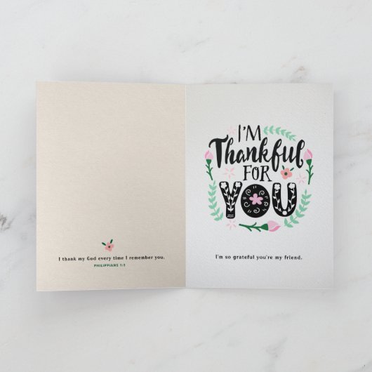 Vriendelijke Bedankt - Altijd iemand om dankbaar t (Binnen)