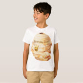Vriendelijke Bee Boys T-shirt (Voorkant volledig)