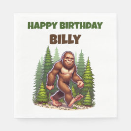 Vriendelijke Bigfoot Servet