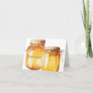 Vriendelijke Bij Bedankkaart