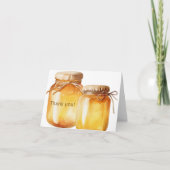 Vriendelijke Bij Bedankkaart (Voorkant)