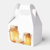 Vriendelijke bijen gunst dozen bedankdoosjes (Achterkant)