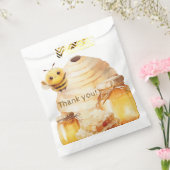 Vriendelijke bijen gunst zakken bedankzakje (Gezegeld)