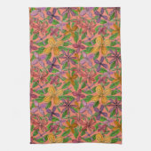 Vriendelijke bloemen theedoek (Verticaal)