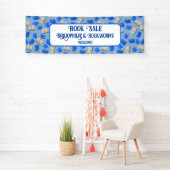 Vriendelijke boekenverkoop spandoek (Insitu)