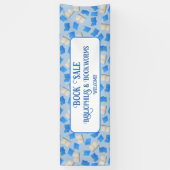 Vriendelijke boekenverkoop spandoek (Verticaal)