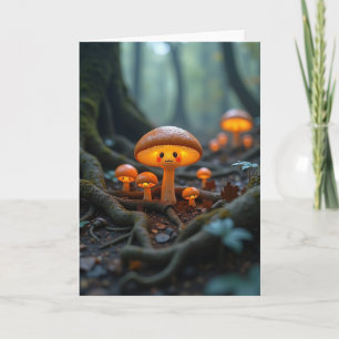 Vriendelijke Bos Gloeiende Kaart