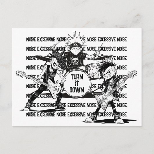 Vriendelijke buur Overmatige ruis verminderen beri Briefkaart (Voorkant)