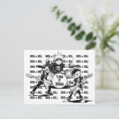 Vriendelijke buur Overmatige ruis verminderen beri Briefkaart (Staand voorkant)