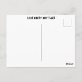 Vriendelijke buur Overmatige ruis verminderen beri Briefkaart (Achterkant)