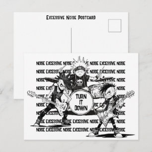 Vriendelijke Buurman Overmatig Lawaai Verminderen  Briefkaart