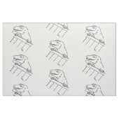 Vriendelijke buurt Dinosaur Stof (Fat Quarter)