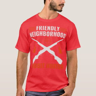 Vriendelijke buurt Konijnenjager Konijnenjacht T-shirt