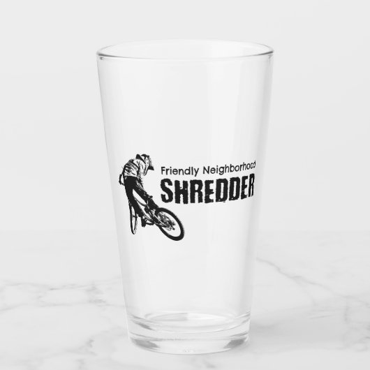 Vriendelijke buurt Shredder Mountainbiken Glas (Voorkant)