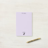 Vriendelijke buurt Woord Tovenaar Leraar Post-it® Notes (Op bureau)
