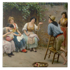 Vriendelijke chat tegeltje