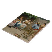 Vriendelijke chat tegeltje (Zijkant)