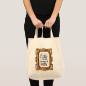 vriendelijke citaten tote bag (Voorkant (product))
